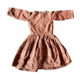 Antique Hand Sewn Wool Child