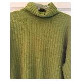 Eileen Fisher 3X Wool Nylon Boucle Rib Turtleneck Sweater