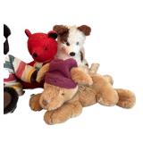 Collection of 6 Stuffed Collectibles: Gund, LLBean, and More
