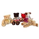 Collection of 6 Stuffed Collectibles: Gund, LLBean, and More