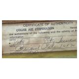 "London Tower Thames River" Mid Century Expressionist Oil Painting Fritz Ketz