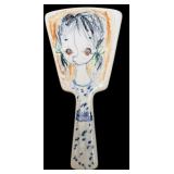 Vintage Costume Jewelry Necklaces, Eileen Fisher Makeup Bag and Small Hand Held Mirror