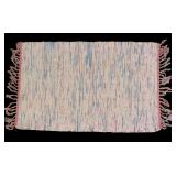 Two Vintage Throw Rugs