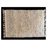 Two Vintage Throw Rugs