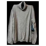 New Ralph Lauren Heather Gray Turtleneck