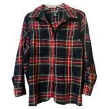 Lot of 2 Ralph Lauren Plaid Button-Up Women