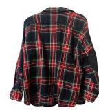 Lot of 2 Ralph Lauren Plaid Button-Up Women