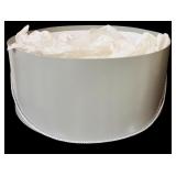 New Giovio Modes Firenze Straw Hat with Large Bow