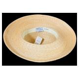 New Giovio Modes Firenze Straw Hat with Large Bow