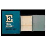 New Ledger Book, Stationery and More