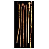 Variety of Vintage Walking Sticks / Canes