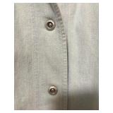 Lauren Ralph Lauren 3X Light Beige Jacket with Button Closure