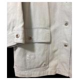 Lauren Ralph Lauren 3X Light Beige Jacket with Button Closure