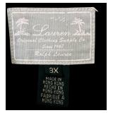 Lauren Ralph Lauren 3X Light Beige Jacket with Button Closure