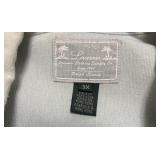 Lauren Ralph Lauren 3X Light Beige Jacket with Button Closure