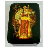 Vintage Miniature Russian Lacquer Box
