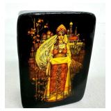 Vintage Miniature Russian Lacquer Box