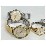 Set of 4 Vintage Watches including Swiss Automatic Watches