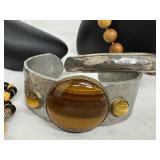 Assorted Lot of Vintage Jewelry and Capricorn Scarf