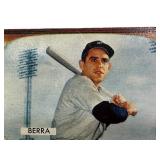 1955 Yogi Berra Baseball Card / 1955 Bowman Yogi Berra #168