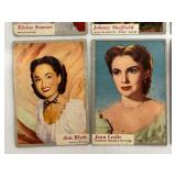 Vintage Hollywood Star Trading Cards Collection