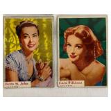 Vintage Hollywood Star Trading Cards Collection