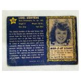 Vintage Hollywood Star Trading Cards Collection