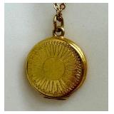 10k Petite Locket Necklace and Gold-Filled Jewelry Items