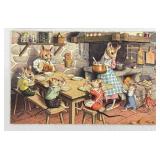 Set of 6 Vintage Mainzer Postcards by Max Kunzli