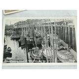 Collection of 20 Vintage Real Photo Postcards with Historical Scenes and Native American Imagery