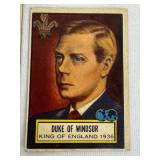 Set of 7 Vintage Trading Cards Featuring Historical and Celebrity Figures