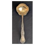 Gorham Floral Sterling Silver Punch Bowl Ladle