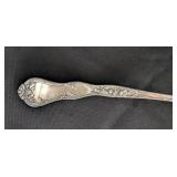 Gorham Floral Sterling Silver Punch Bowl Ladle