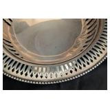 Vintage Solid Sterling Silver Footed Dish