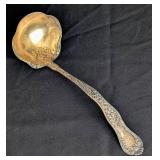 Gorham Floral Sterling Silver Punch Bowl Ladle