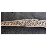 Gorham Floral Sterling Silver Punch Bowl Ladle