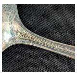 Gorham Princess Patricia Sterling Silver Large Serving Spoon Set