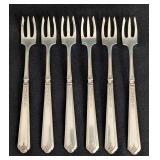 Gorham Princess Patricia Sterling Silver Cocktail Forks