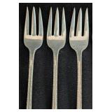 Vintage International Sterling Silver Cocktail Forks
