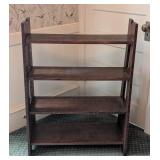 Vintage Arts and Crafts Style Oak Bookshelf
