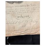 Antique 1831 Leather Bound Bible