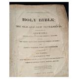Antique 1831 Leather Bound Bible