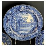 Wedgwood Blue and White Plate Set