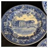 Wedgwood Blue and White Plate Set