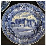 Wedgwood Blue and White Plate Set