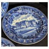 Wedgwood Blue and White Plate Set
