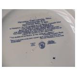 Wedgwood Blue and White Plate Set