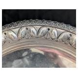 Antique Tiffany and Co Engraved Footed Centerpiece Bowl / Early Tiffany and Co Compote / Edward C. Moore Tiffany and Co