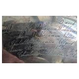 Antique Tiffany and Co Engraved Footed Centerpiece Bowl / Early Tiffany and Co Compote / Edward C. Moore Tiffany and Co