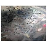 Antique Tiffany and Co Engraved Footed Centerpiece Bowl / Early Tiffany and Co Compote / Edward C. Moore Tiffany and Co